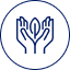 Hands holding a small plant, symbolizing care and commitment to quality HVAC services by All Star A/C, Heating & Plumbing in Bunker Hill Village, TX.